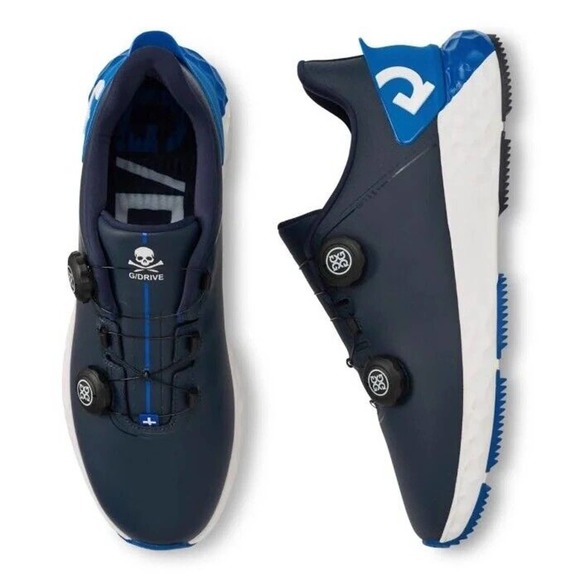 G/Fore G/Drive Golf Shoes G4MS22EF32 Blue White Men's Size 11.5 NO LID - Picture 3 of 9